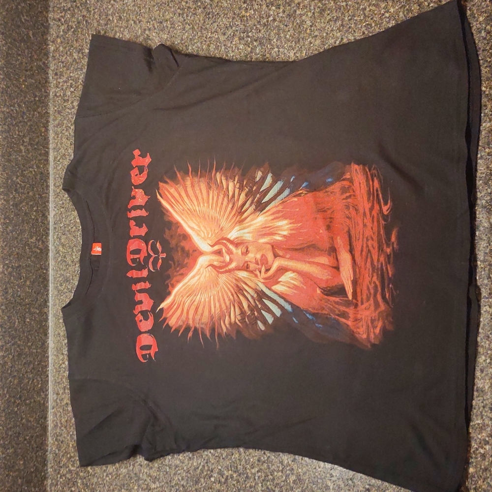 Final Sale! Concert Tee T-Shirt DevilDriver Angel